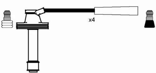 NGK Ignition Cable Kit (8492)