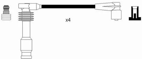 NGK Ignition Cable Kit (0808)