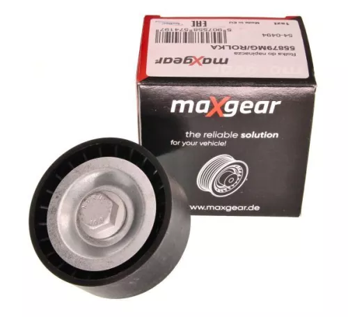 MAXGEAR Tensioner Pulley, V-ribbed belt (54-0494)