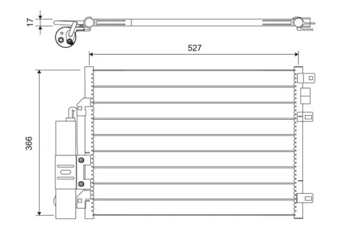 Condenser, air conditioning
