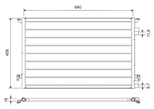 Condenser, air conditioning