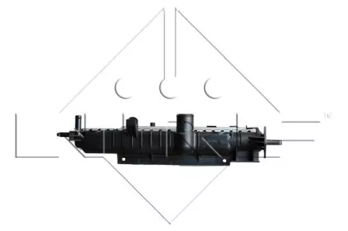 NRF Radiator, engine cooling (509516)