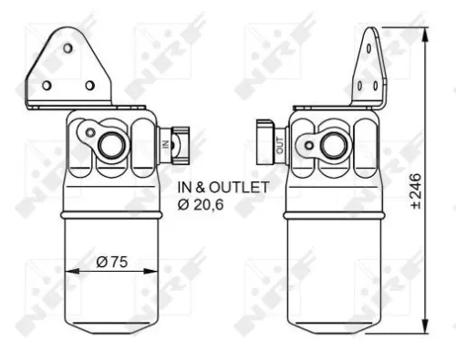 NRF Dryer, air conditioning (33334)