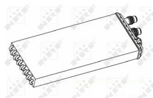 NRF Heat Exchanger, interior heating (54255)