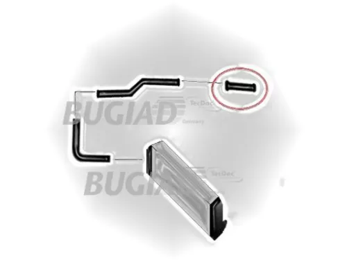 BUGIAD Charge Air Hose (88621)