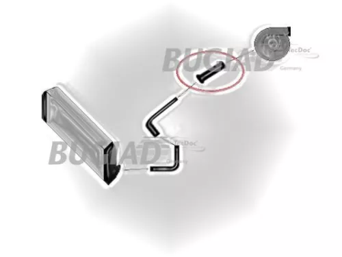 BUGIAD Charge Air Hose (88790)