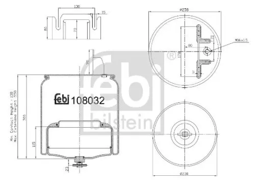 Bellow, air suspension