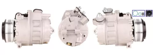 Compressor, air conditioning