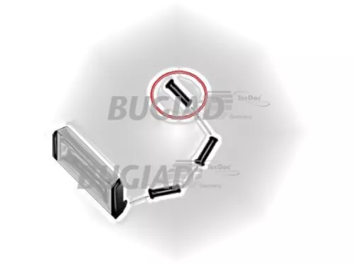 BUGIAD Charge Air Hose (88601)