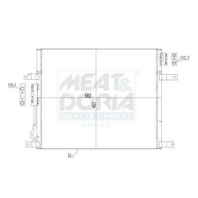 Condenser, air conditioning