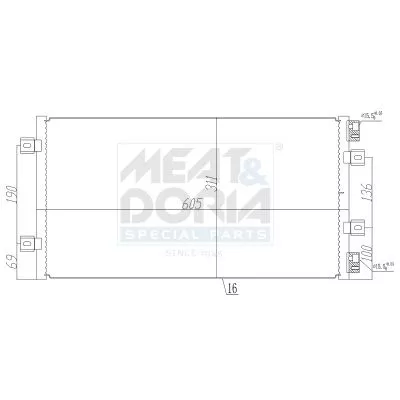 Condenser, air conditioning