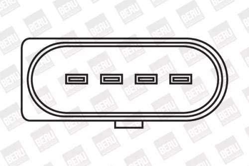 BorgWarner (BERU) Ignition Coil (ZSE030)