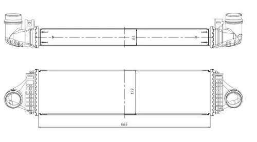 NRF Charge Air Cooler (309067)