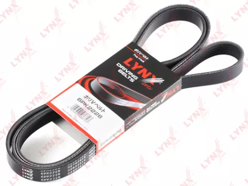 LYNXAUTO Poly V-Belt (6PK2228)