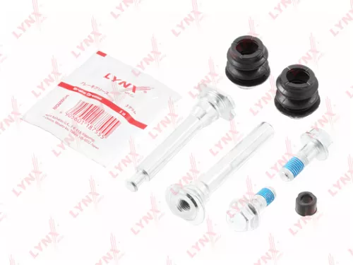 LYNXAUTO Brake caliper guides set, front (d10 mm, Akebono) (BC-2150)