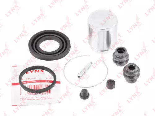 Brake caliper repair kit with piston, rear (Akebono, d38mm)