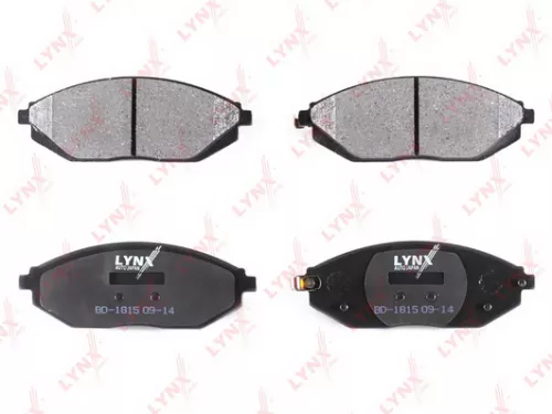LYNXAUTO Disc brake pads, front (BD-1815)