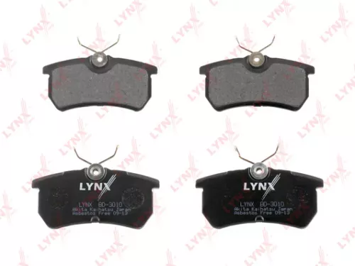 LYNXAUTO Disc brake pads, rear (BD-3010)
