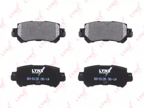 LYNXAUTO Disc brake pads, rear (BD-5126)
