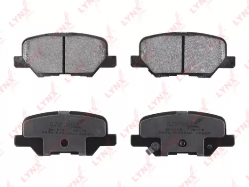 Disc brake pads, rear