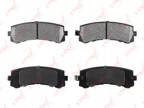Disc brake pads, rear
