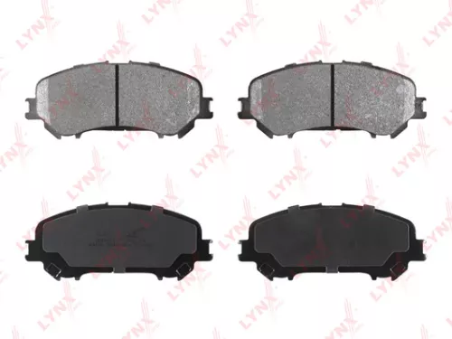 Disc brake pads, front