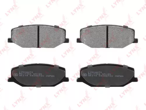 LYNXAUTO Disc brake pads, front (BD-7304)