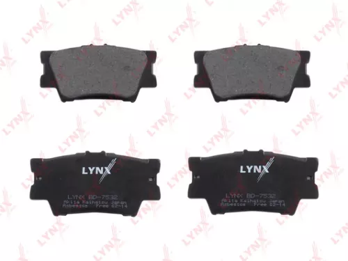LYNXAUTO Disc brake pads, rear (BD-7532)