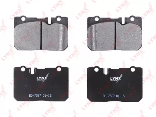 LYNXAUTO Disc brake pads, front (BD-7567)
