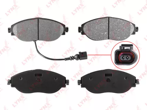 LYNXAUTO Disc brake pads, front (BD-8042)