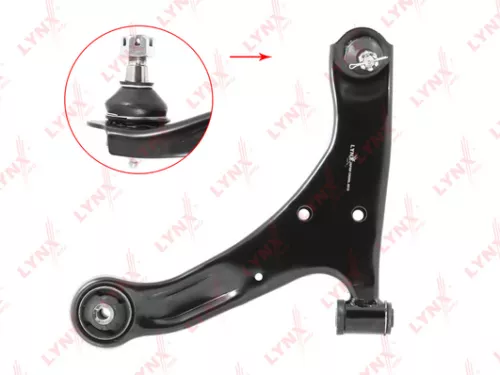 Control arm, front, lower, left