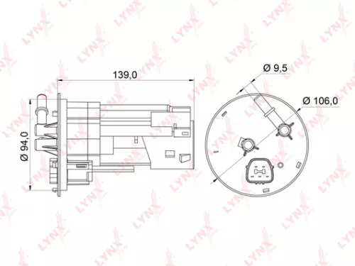 Fuel filter, in-tank