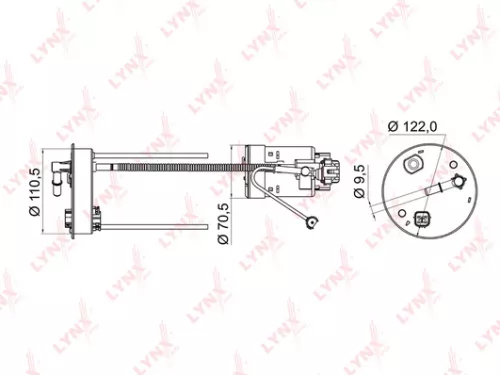 Fuel filter, in-tank