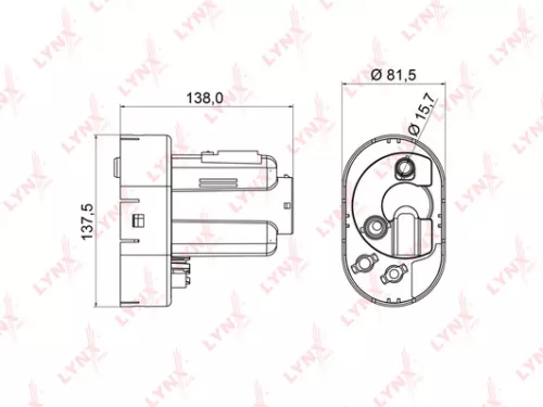 Fuel filter, in-tank