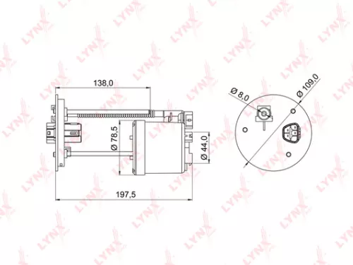 Fuel filter, in-tank