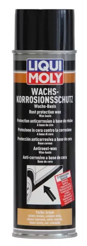 Rust Protec­tion Wax brown Spray